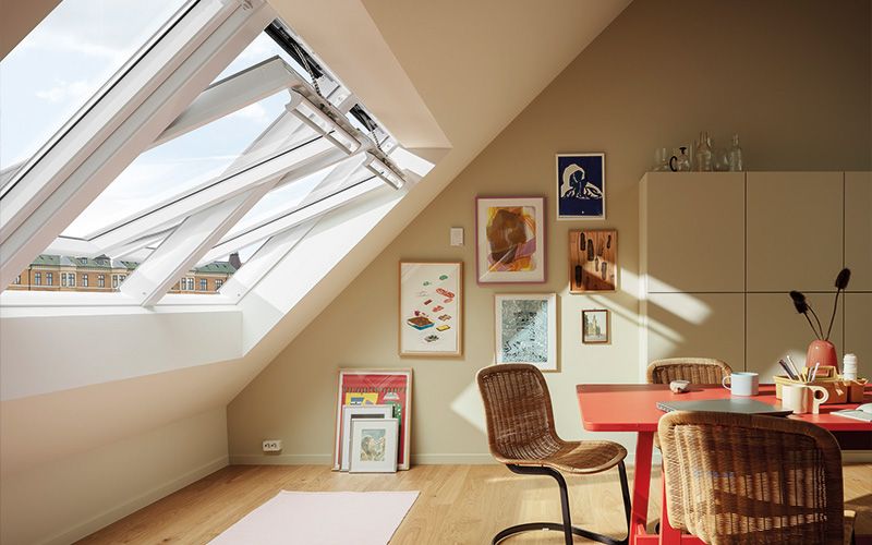 Frische Luft rein, damit Schimmel draußen bleibt