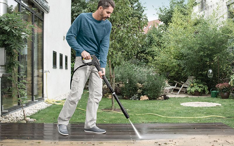Starker Strahl gegen den Schmutz Starker Strahl gegen den Schmutz