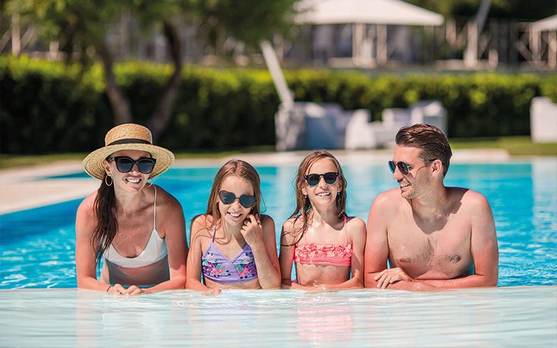 Der Pool im Garten als Antwort auf heiße Sommer
