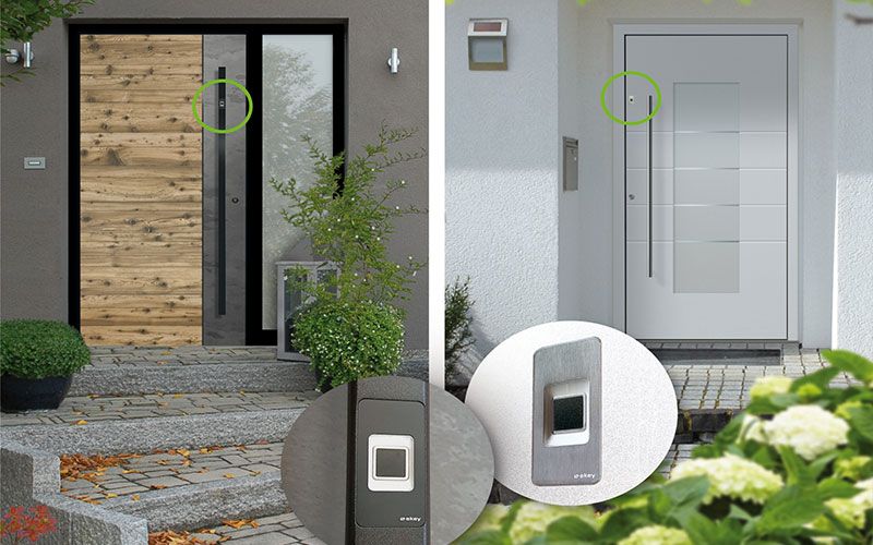 Stilvolle Haustüren mit smarter Sicherheit